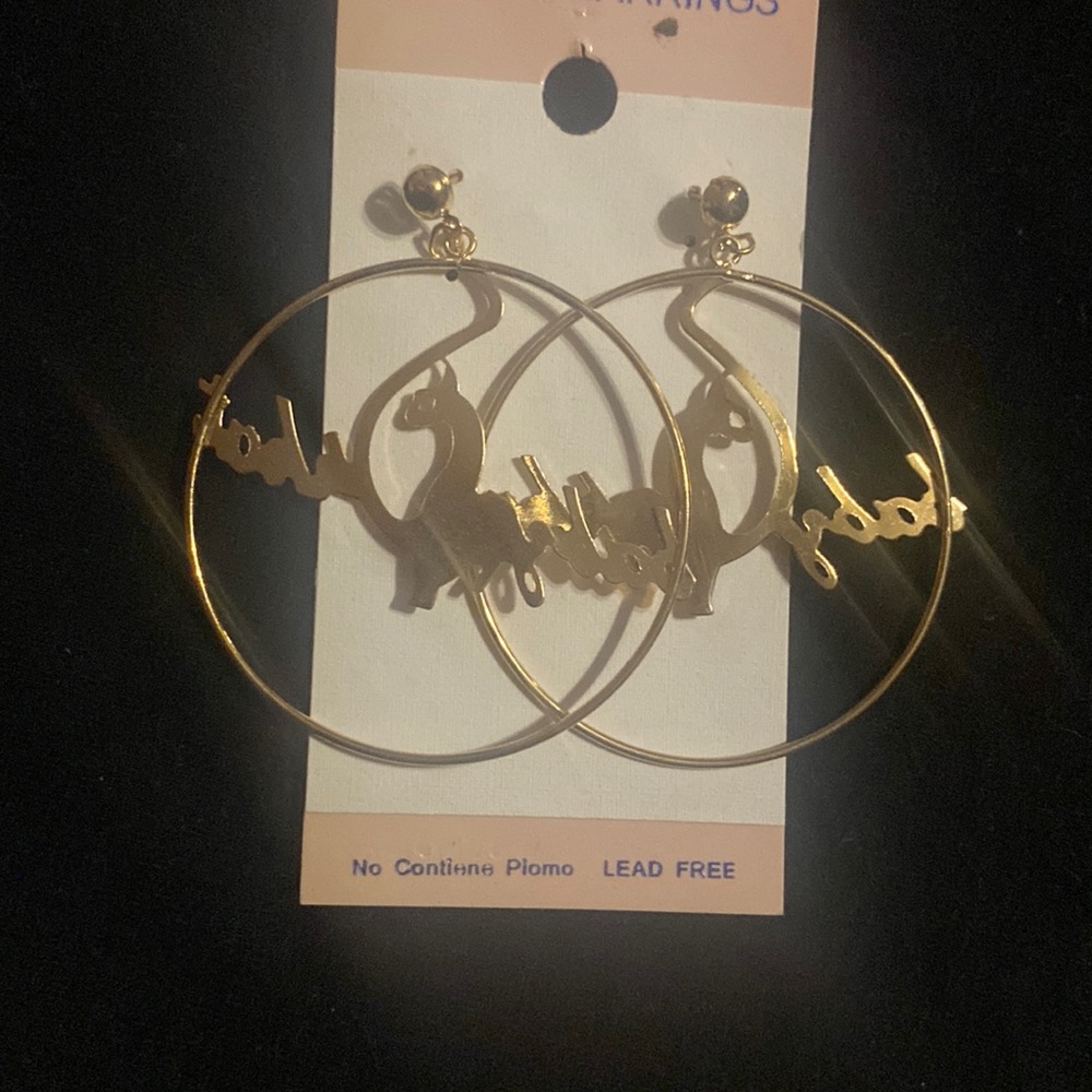 Baby phat fashion earrings